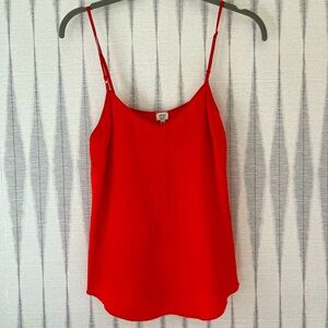 Wilfred 100% silk bright orange cami/tank. size Small